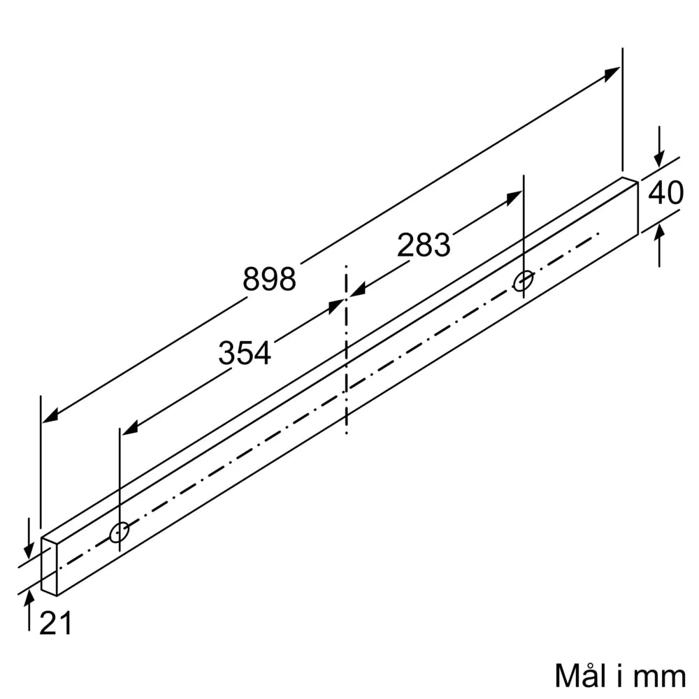 Udtræksemhætte 90 cm Rustfrit stål - Siemens iQ500 - LI97SA561S