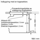 Indbygningsovn med dampfunktion 60 x 60 cm i Sort - IQ300 - Siemens HR472G0B3