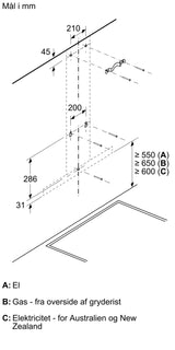 iQ300 Væghængt emhætte 90 cm Rustfrit stål - LC97BHM50
