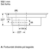 Induktionskogeplade 80 cm Sort - Siemens iQ700 - EX80BNX68E
