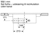 Induktionskogeplade 80 cm Sort - Siemens iQ700 - EX80BNX68E