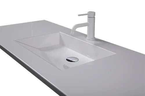 Marmor Sofia vask mat / blank dybde 54,5 cm