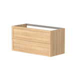 Nordskab vaskeskab 100 cm – Natur Eg finér