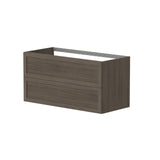 Nordskab vaskeskab 100 cm – Røget Eg finér