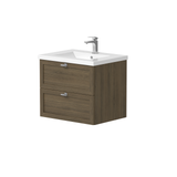 Nordskab vaskeskab 60 cm – Røget Eg finér