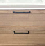 Nordskab vaskeskab 120 cm – Natur Eg finér