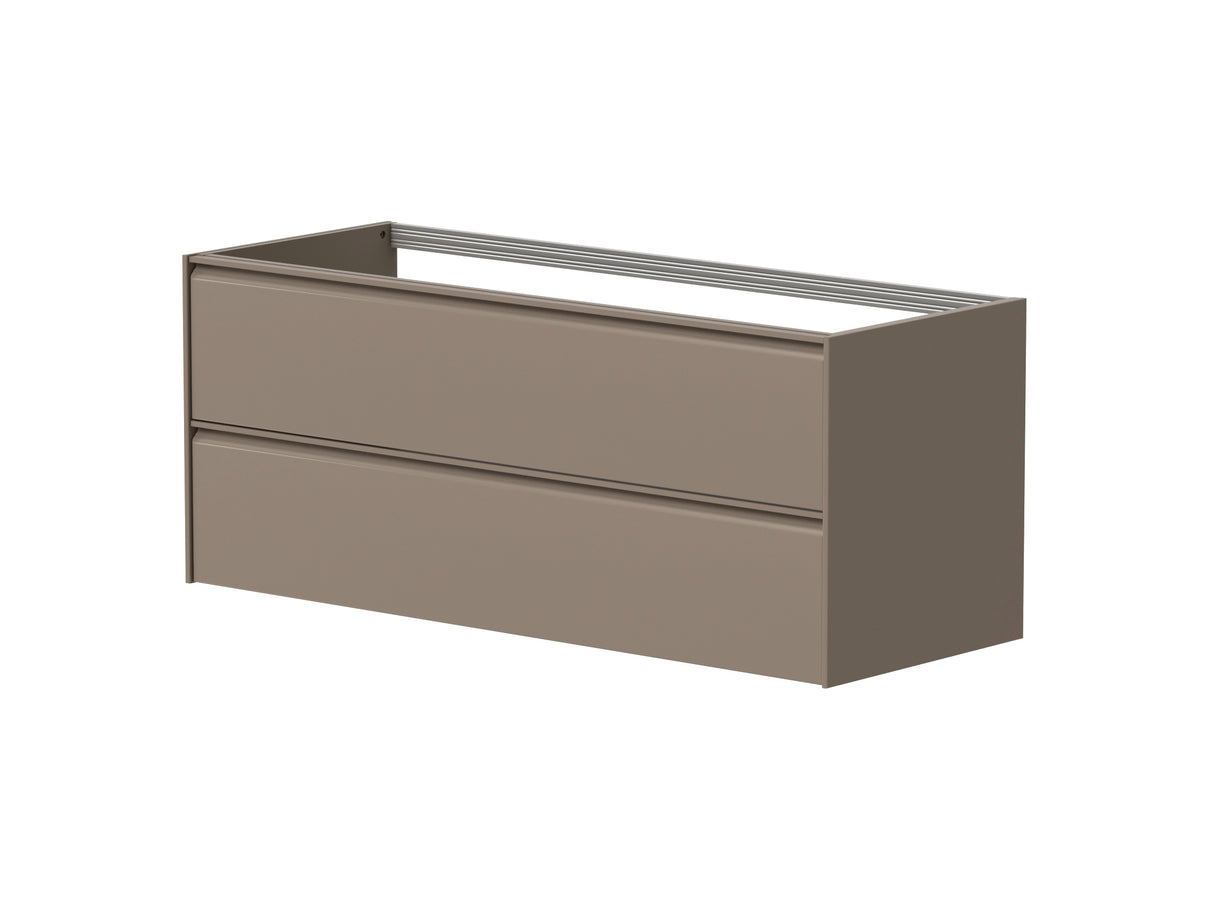 Nordskab Vaskeskab med 2 skuffer – 120 cm (Cocoa Brown)