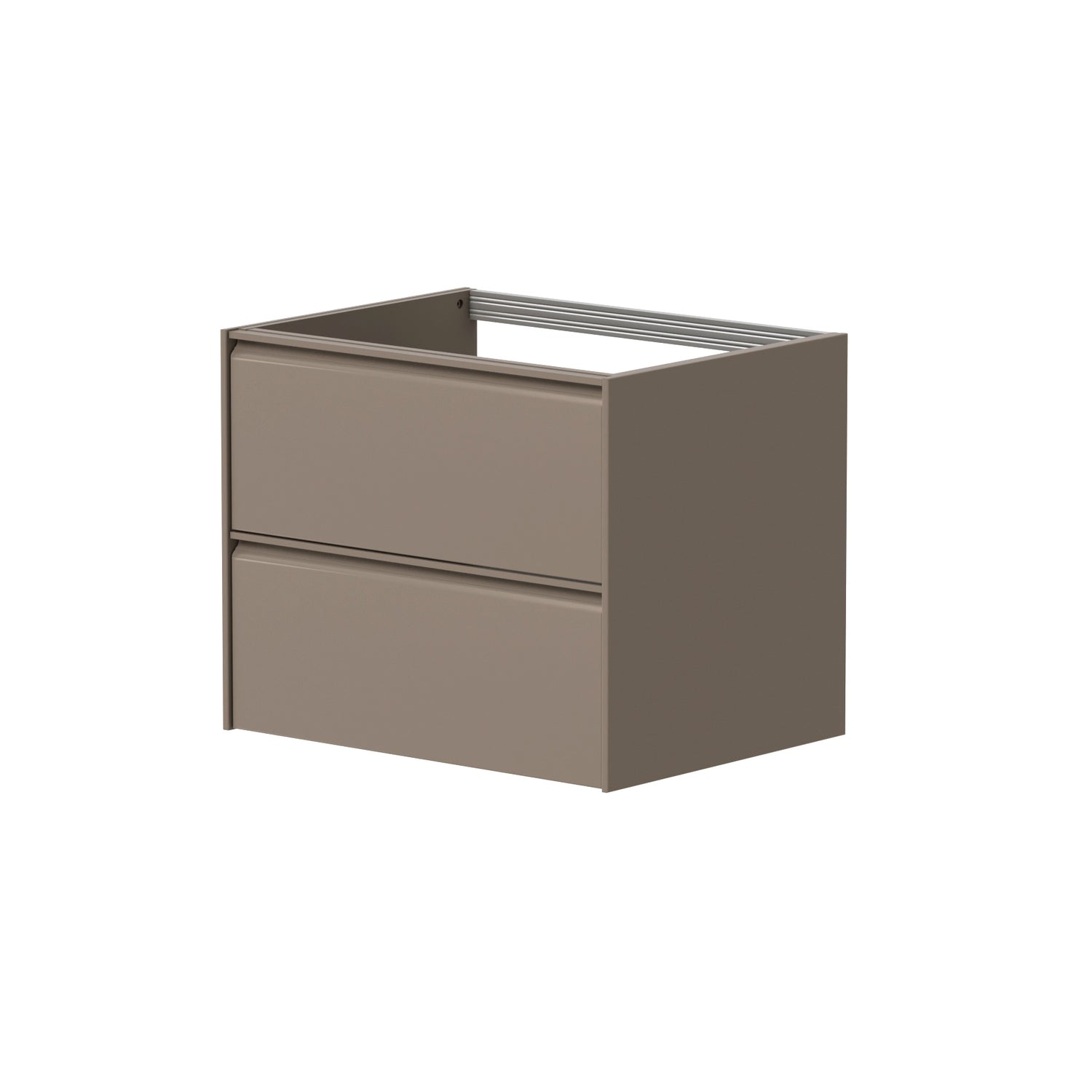 Nordskab Vaskeskab med 2 skuffer – 60 cm, Cocoa Brown