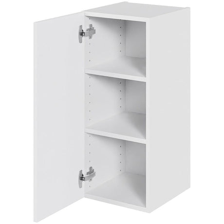 Multi-Living Køkken hyldeskab i Hvid Front med låge H: 70,4 cm D: 34,0 cm - Inklusiv 2 hylder - Bredde: 30 cm