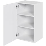 Multi-Living Køkken hyldeskab i Hvid Front med låge H: 70,4 cm D: 34,0 cm - Inklusiv 2 hylder - Bredde: 40 cm