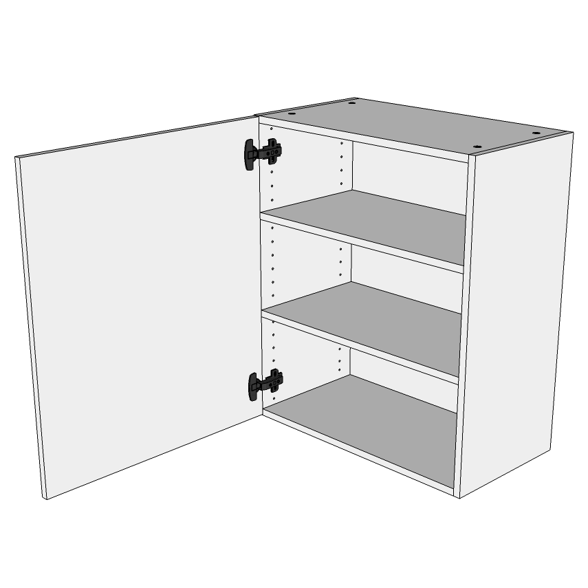 Multi-Living Køkken hyldeskab i Cibo Verde 120 H: 70,4 cm D: 32,0 cm B: 20 cm - med 2 hylder og låge