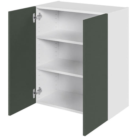 Multi-Living Køkken hyldeskab i Cibo Verde 120 H: 70,4 cm D: 32,0 cm B: 60 cm - med 2 hylder og 2 låger