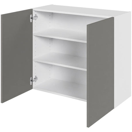 Multi-Living Køkken hyldeskab i Cibo Grigio H: 70,4 cm D: 34,0 cm - Inklusiv 2 hylde - Bredde: 80 cm