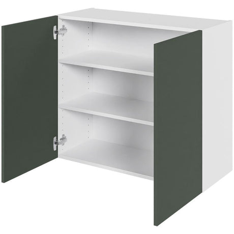 Multi-Living Køkken hyldeskab i Cibo Verde 120 H: 70,4 cm D: 32,0 cm B: 80 cm - med 2 hylder og 2 låger