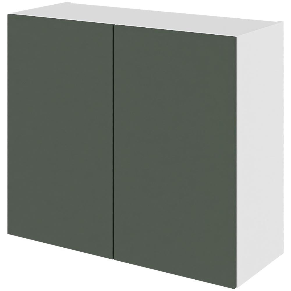 Multi-Living Køkken hyldeskab i Cibo Verde 120 H: 70,4 cm D: 32,0 cm B: 80 cm - med 2 hylder og 2 låger