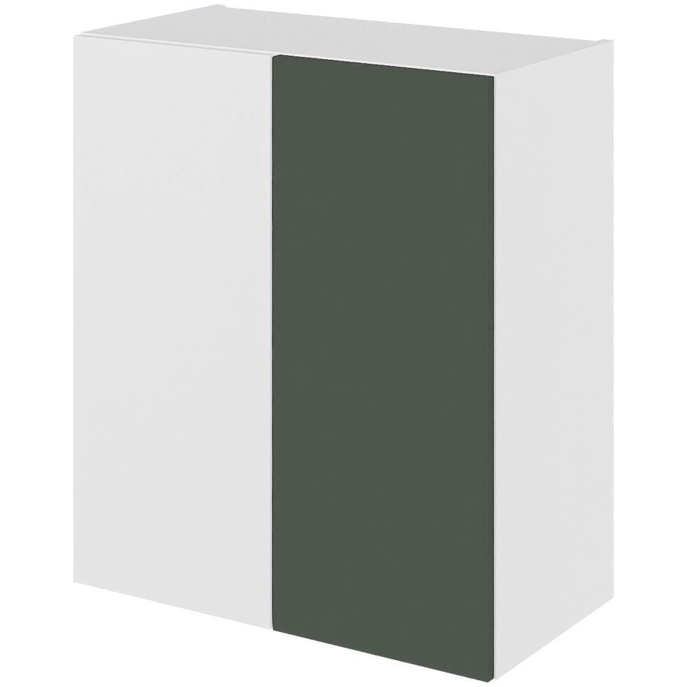 Multi-Living Køkken O-hjørneskab i Cibo Verde 120 H: 70,4 cm D: 32,0 cm B: 60 cm - med 2 hylder, låge og blændstykke