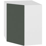 Multi-Living Køkken hjørneskab diagonal i Cibo Verde 120 H: 70,4 cm D: 32,0 cm B: 60 cm - med 2 hylder og låge