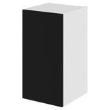 Multi-Living Køkken overskab i Cibo Nero lav H: 57,6 cm D: 34,0 cm - 1 låge inklusiv 1 hylde - Bredde: 30 cm