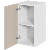 Multi-Living Køkken overskab i Cibo Sabbia 123 lav H: 57,6 cm D: 34,0 cm - 1 låge inklusiv 1 hylde - Bredde: 30 cm