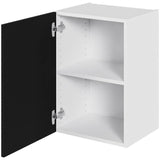 Multi-Living Køkken overskab i Cibo Nero lav H: 57,6 cm D: 34,0 cm - 1 låge inklusiv 1 hylde - Bredde: 40 cm