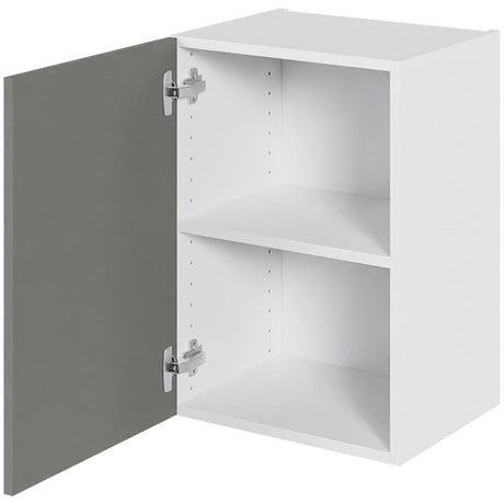 Multi-Living Køkken overskab i Cibo Grigio lav H: 57,6 cm D: 34,0 cm - 1 låge inklusiv 1 hylde - Bredde: 40 cm