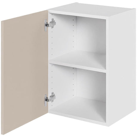 Multi-Living Køkken overskab i Cibo Sabbia 123 lav H: 57,6 cm D: 34,0 cm - 1 låge inklusiv 1 hylde - Bredde: 40 cm