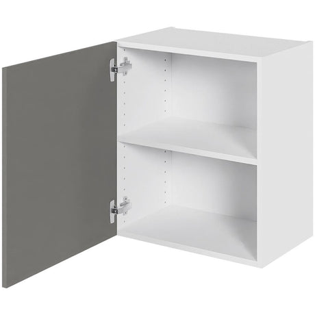 Multi-Living Køkken overskab i Cibo Grigio lav H: 57,6 cm D: 34,0 cm - 1 låge inklusiv 1 hylde - Bredde: 50 cm