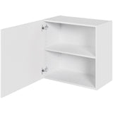 Multi-Living Køkken overskab i Malet Hvid Front lav H: 57,6 cm D: 34,0 cm - 1 låge inklusiv 1 hylde - Bredde: 60 cm