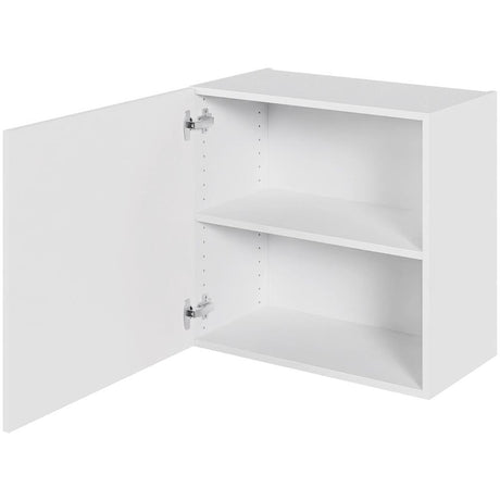 Multi-Living Køkken overskab i Malet Hvid Front lav H: 57,6 cm D: 34,0 cm - 1 låge inklusiv 1 hylde - Bredde: 60 cm