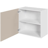 Multi-Living Køkken overskab i Cibo Sabbia 123 lav H: 57,6 cm D: 34,0 cm - 1 låge inklusiv 1 hylde - Bredde: 60 cm