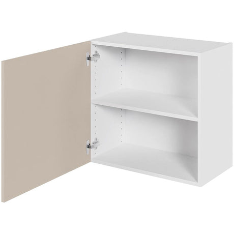 Multi-Living Køkken overskab i Cibo Sabbia 123 lav H: 57,6 cm D: 34,0 cm - 1 låge inklusiv 1 hylde - Bredde: 60 cm