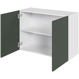 Multi-Living Køkken hyldeskab i Cibo Verde 120 H: 57,6 cm D: 32,0 cm B: 80 cm - med hylde og 2 låger