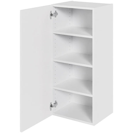 Multi-Living Køkken hyldeskab i Malet Hvid Front H: 89,6 cm D: 34,0 cm - Inklusiv 3 hylder - Bredde: 40 cm