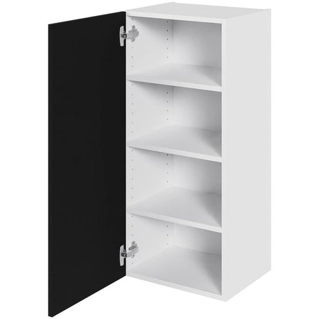 Multi-Living Køkken hyldeskab i Cibo Nero H: 89,6 cm D: 34,0 cm - Inklusiv 3 hylder - Bredde: 40 cm