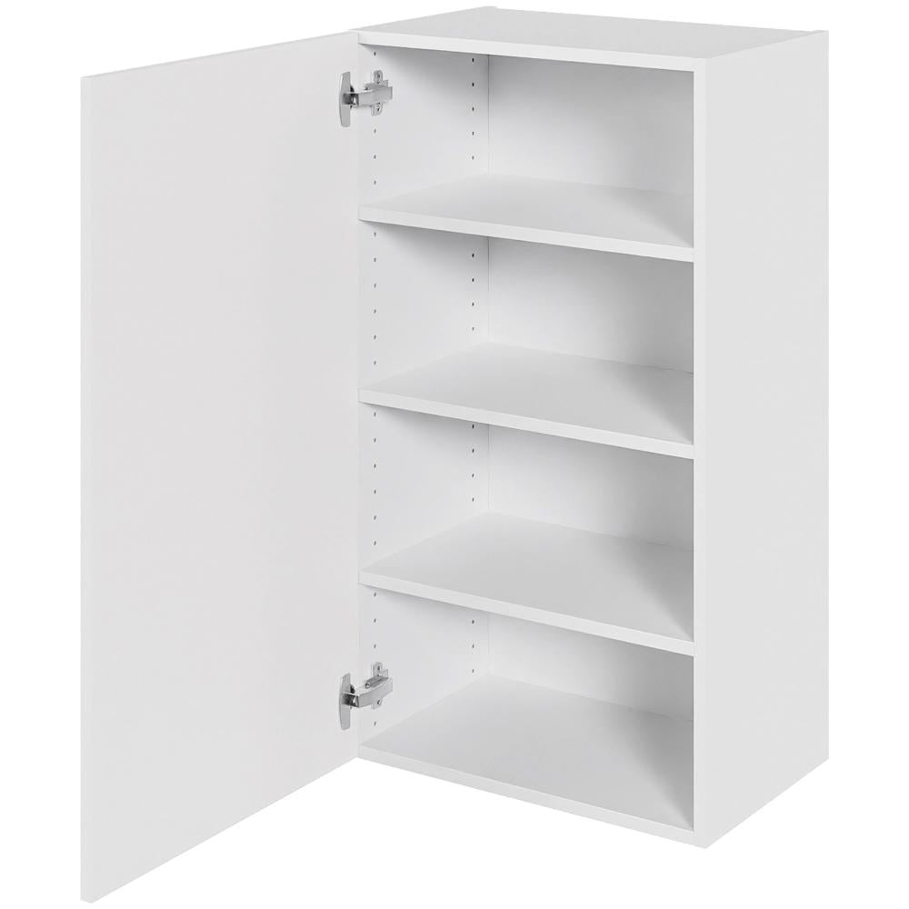 Multi-Living Køkken hyldeskab i Malet Hvid Front H: 89,6 cm D: 34,0 cm - Inklusiv 3 hylder - Bredde: 60 cm