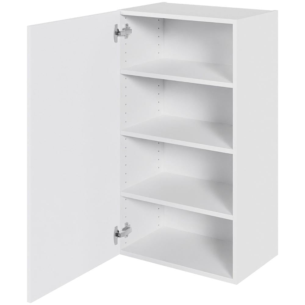 Multi-Living Køkken hyldeskab i Hvid Front H: 89,6 cm D: 34,0 cm - Inklusiv 3 hylder i Bredde: 50 cm