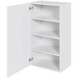 Multi-Living Køkken hyldeskab i Hvid Front H: 89,6 cm D: 34,0 cm - Inklusiv 3 hylder i Bredde: 50 cm