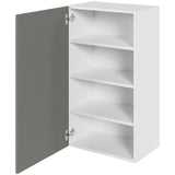 Multi-Living Køkken hyldeskab i Cibo Grigio H: 89,6 cm D: 34,0 cm - Inklusiv 3 hylder - Bredde: 50 cm