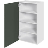 Multi-Living Køkken hyldeskab i Cibo Verde 120 H: 89,6 cm D: 32,0 cm B: 50 cm - med 3 hylder og låge