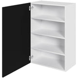 Multi-Living Køkken hyldeskab i Cibo Nero H: 89,6 cm D: 34,0 cm - Inklusiv 3 hylder - Bredde: 60 cm