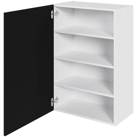 Multi-Living Køkken hyldeskab i Cibo Nero H: 89,6 cm D: 34,0 cm - Inklusiv 3 hylder - Bredde: 60 cm