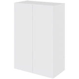 Multi-Living Køkken overskab i Hvid Front H: 89,6 cm D: 34,0 cm - Hyldeskab med 2 låger - Bredde: 60 cm