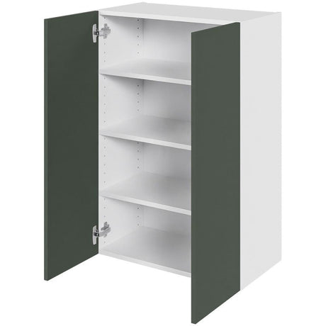 Multi-Living Køkken hyldeskab i Cibo Verde 120 H: 89,6 cm D: 32,0 cm B: 60 cm - med 3 hylder og 2 låger