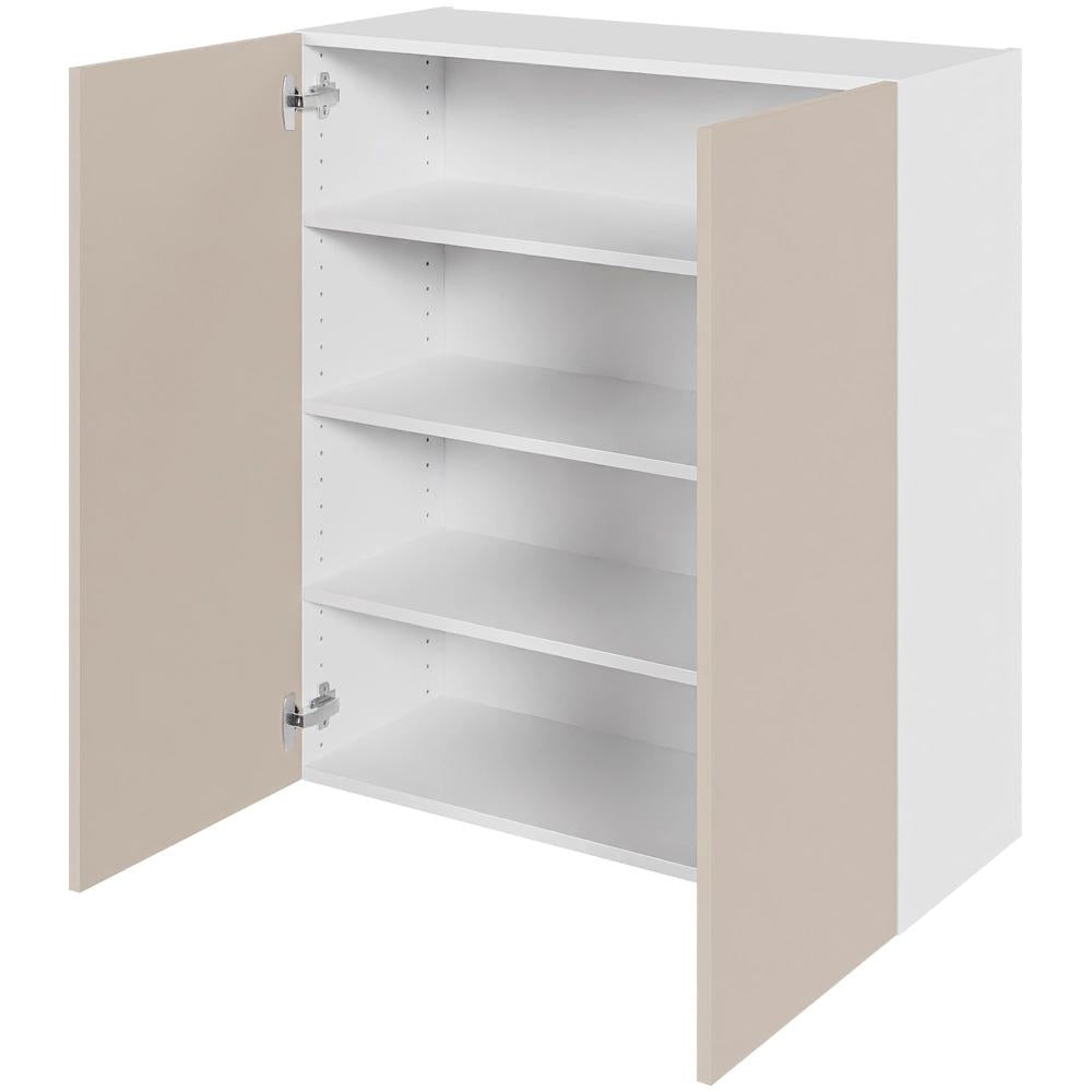 Multi-Living Køkken hyldeskab i Cibo Sabbia 123 H: 89,6 cm D: 34,0 cm - Inklusiv 3 hylder - Bredde: 80 cm