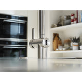 Atlas Neo Sensor, udtrækstud, rustfri køkkenarmatur