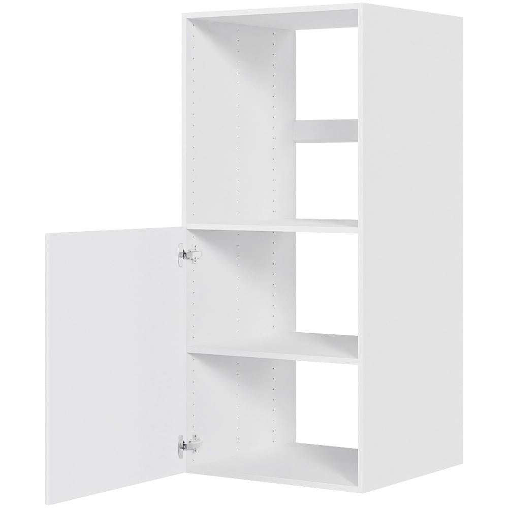 Multi-Living Køkken indbygningsskab i Hvid Front til ovn H: 131,2 cm D: 60,0 cm med 1 låge hylde - Bredde: 60 cm