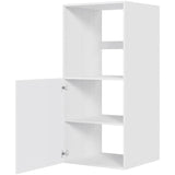 Multi-Living Køkken indbygningsskab i Hvid Front til ovn H: 131,2 cm D: 60,0 cm med 1 låge hylde - Bredde: 60 cm