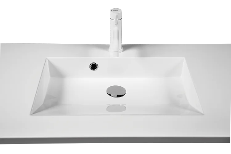 Marmor Sofia vask mat / blank dybde 54,5 cm