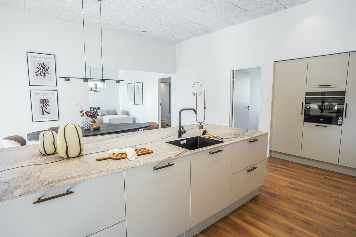 Horn Keramik Marazzi bordplade på mål Silver Root - Satin / KMSRXX