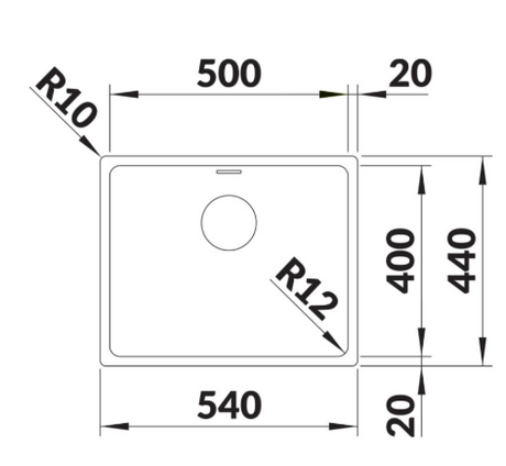 Skanitek ORTOGON 500-IFU messing
